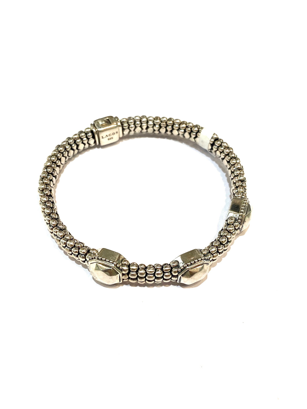 LAGOS CAVIAR STERLING SILVER BRACELET