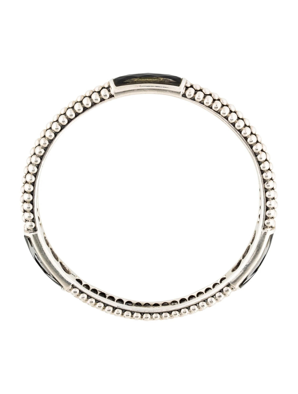 LAGOS DOUBLET MAYA CAVIAR BANGLE BRACELET