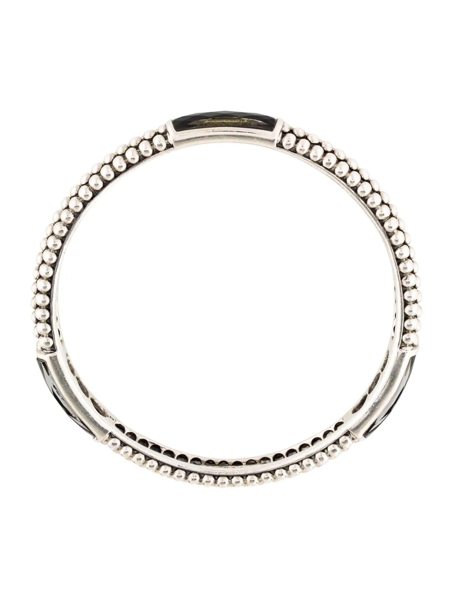 LAGOS DOUBLET MAYA CAVIAR BANGLE BRACELET