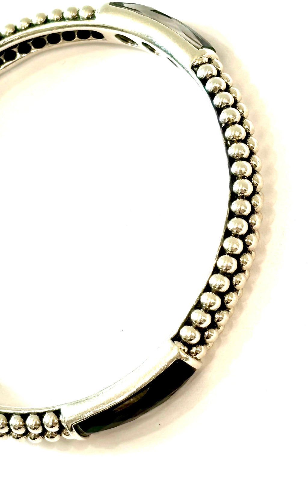 LAGOS DOUBLET MAYA CAVIAR BANGLE BRACELET
