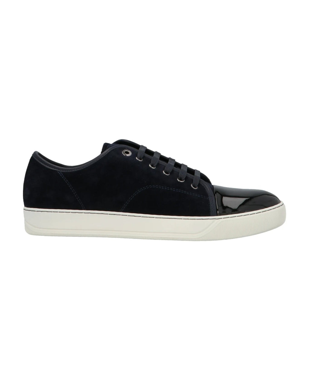 LANVIN SUEDE & PATENT LEATHER DBB1 SNEAKERS