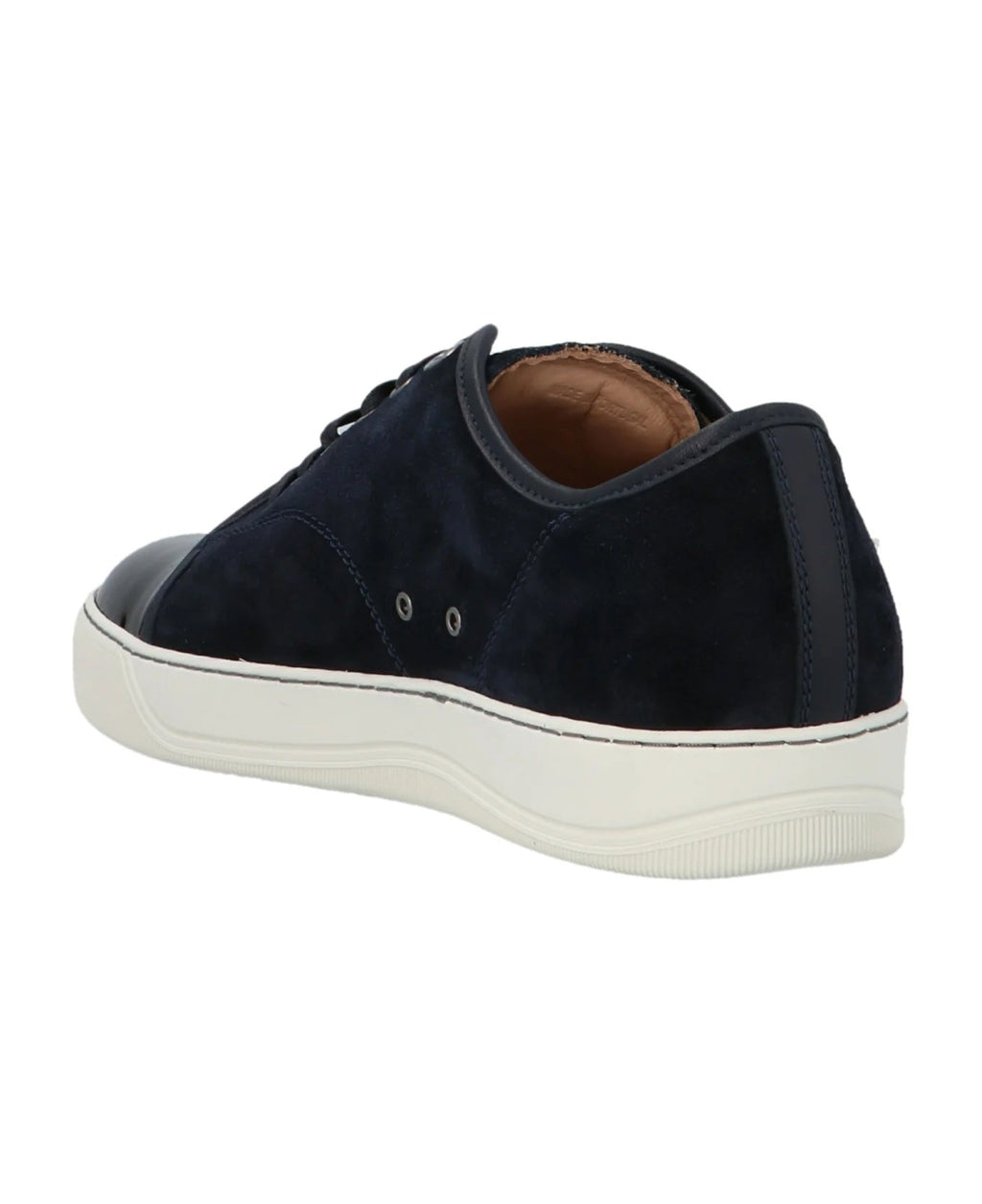 LANVIN SUEDE & PATENT LEATHER DBB1 SNEAKERS
