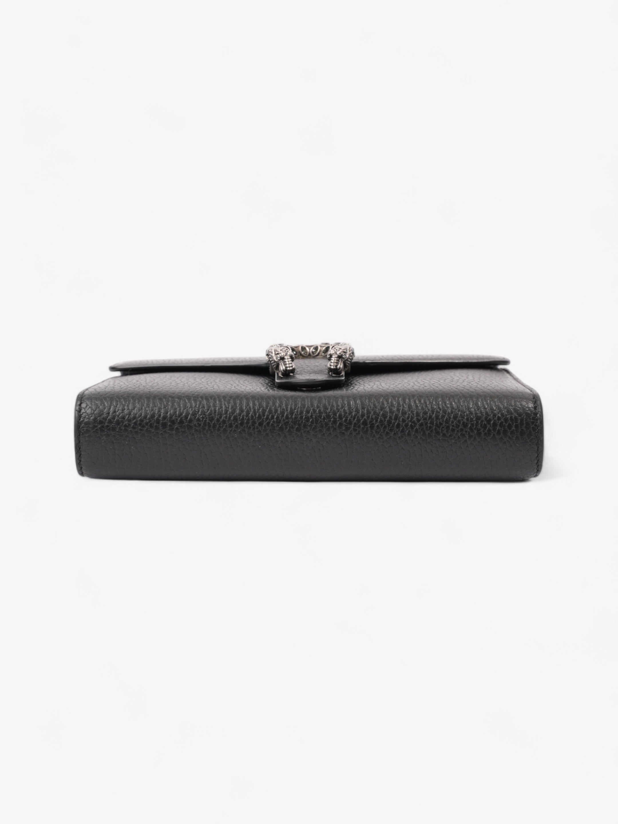 Gucci Dionysus Chain Wallet Black Leather