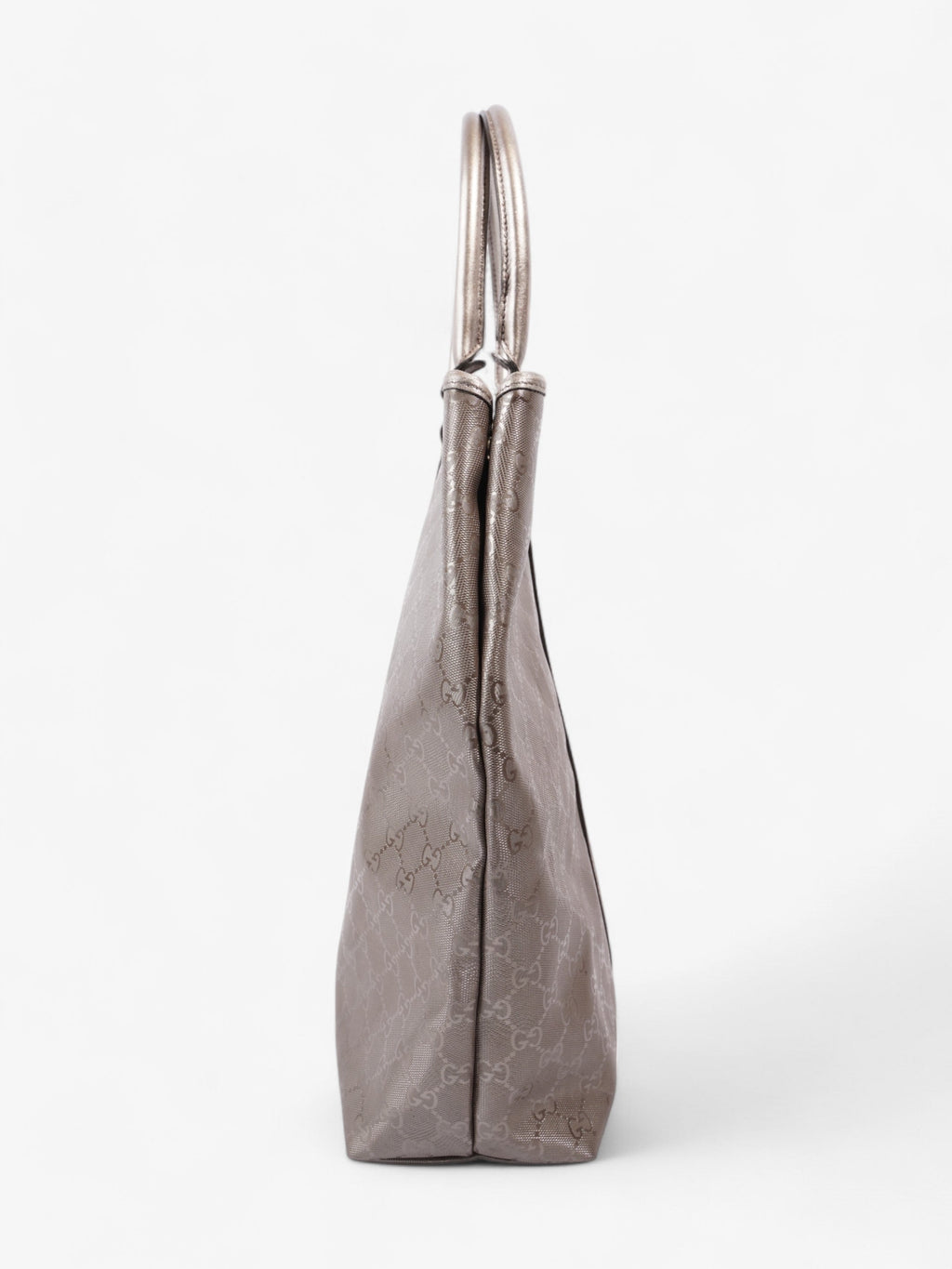Gucci GG Implement Tote Bag Metallic Pink Canvas