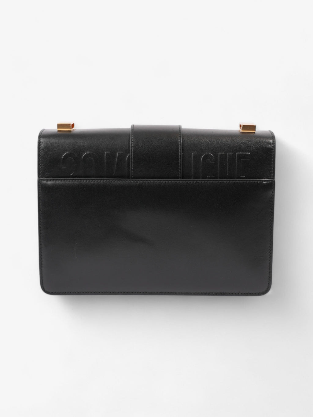 Christian Dior 30 Montaigne Black Leather