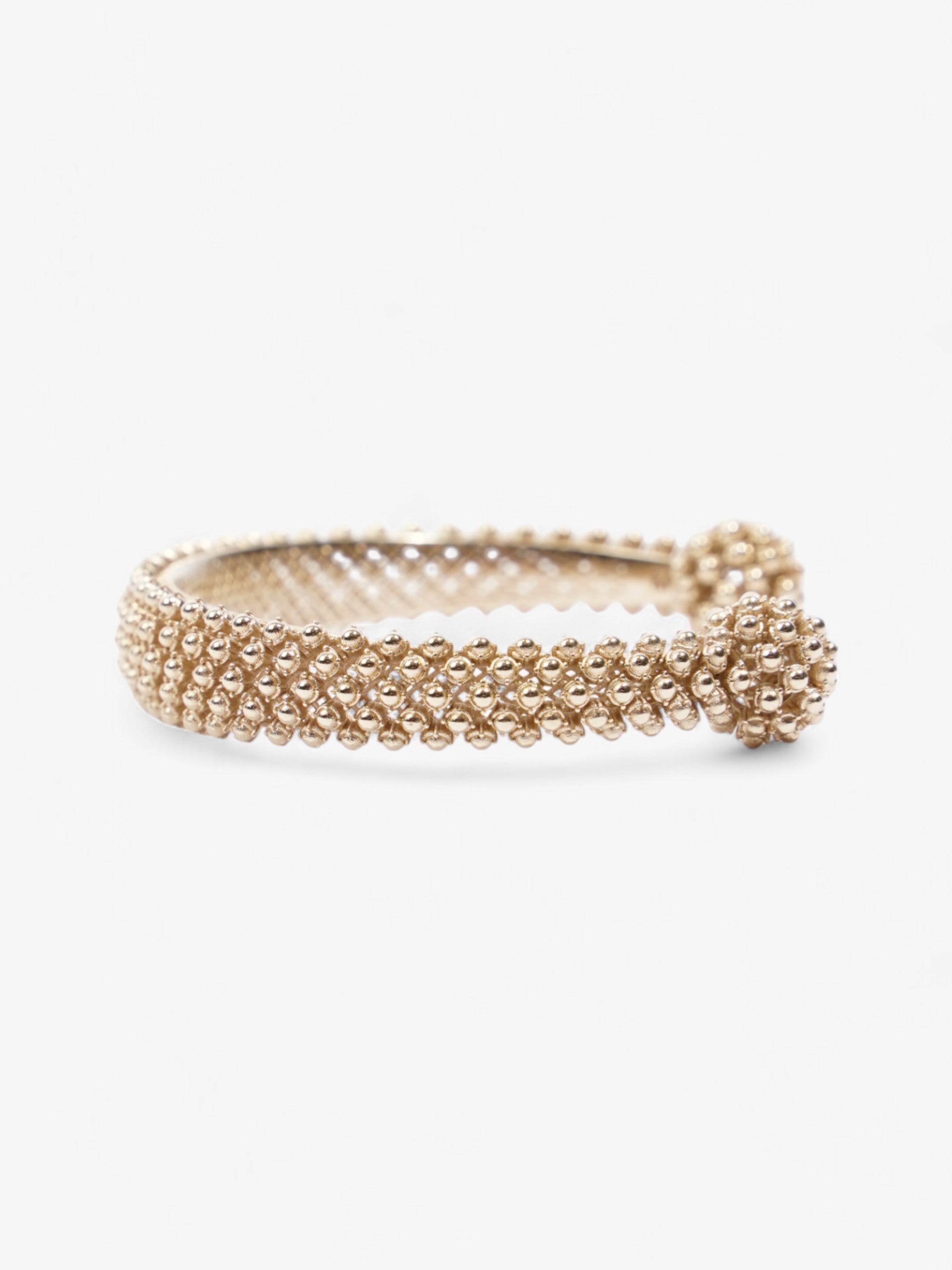 Christian Dior Tribales Bangle Gold Base Metal Medium