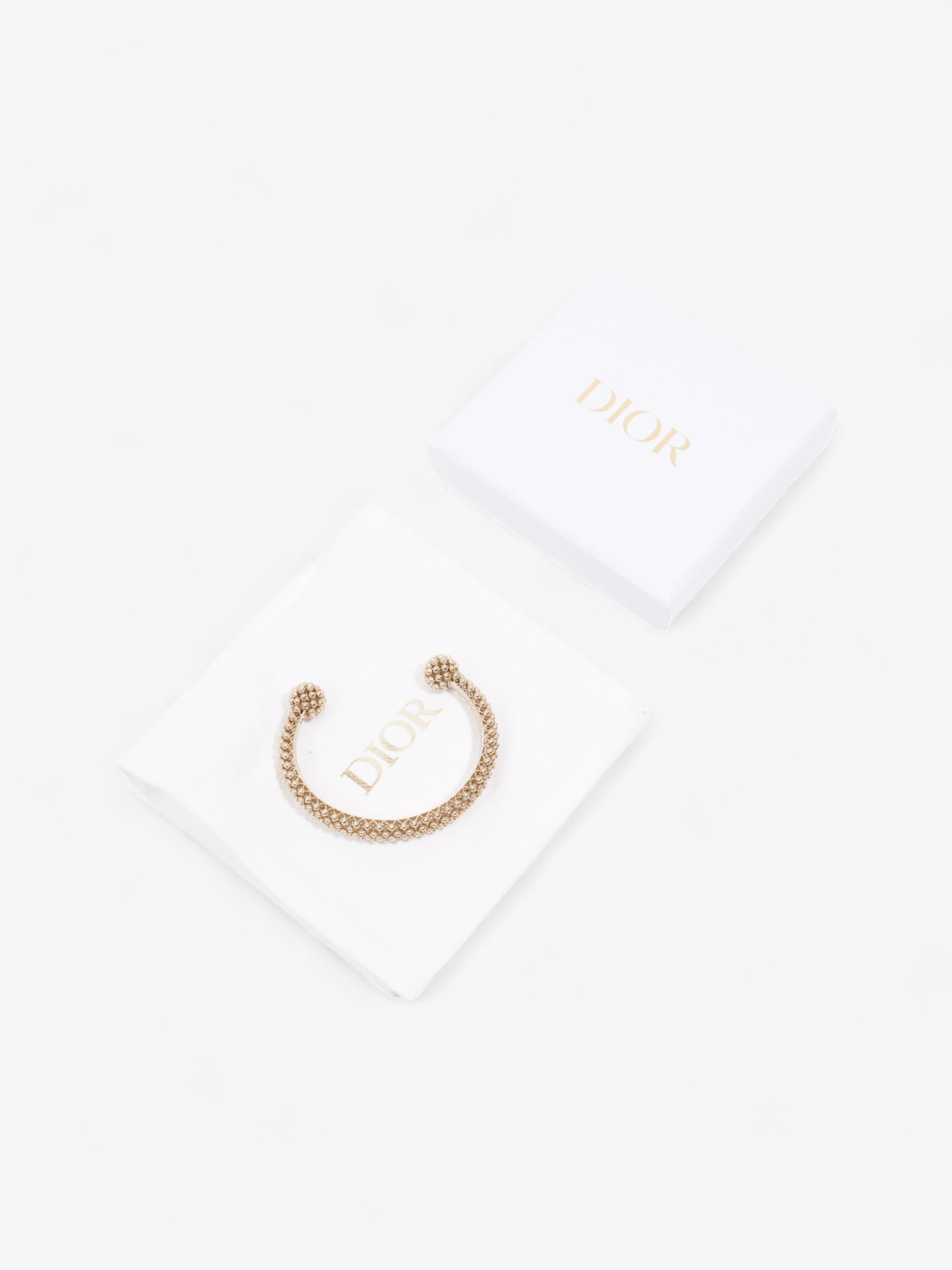 Christian Dior Tribales Bangle Gold Base Metal Medium