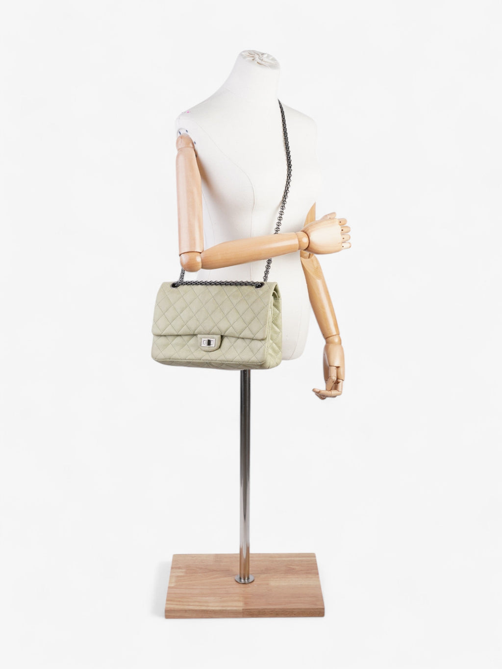 Chanel 2.55 Reissue Pistachio Green Nubuck