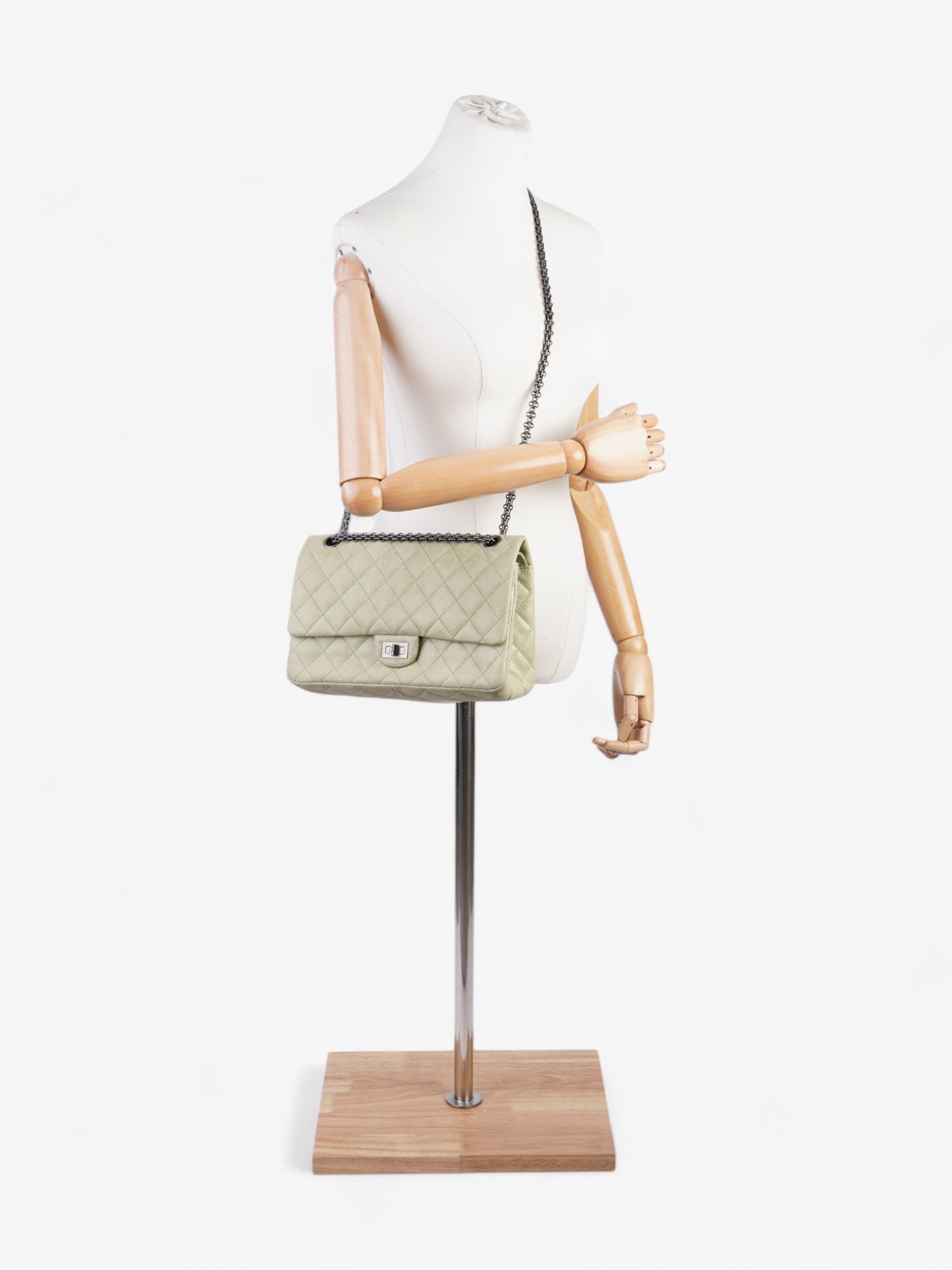 Chanel 2.55 Reissue Pistachio Green Nubuck