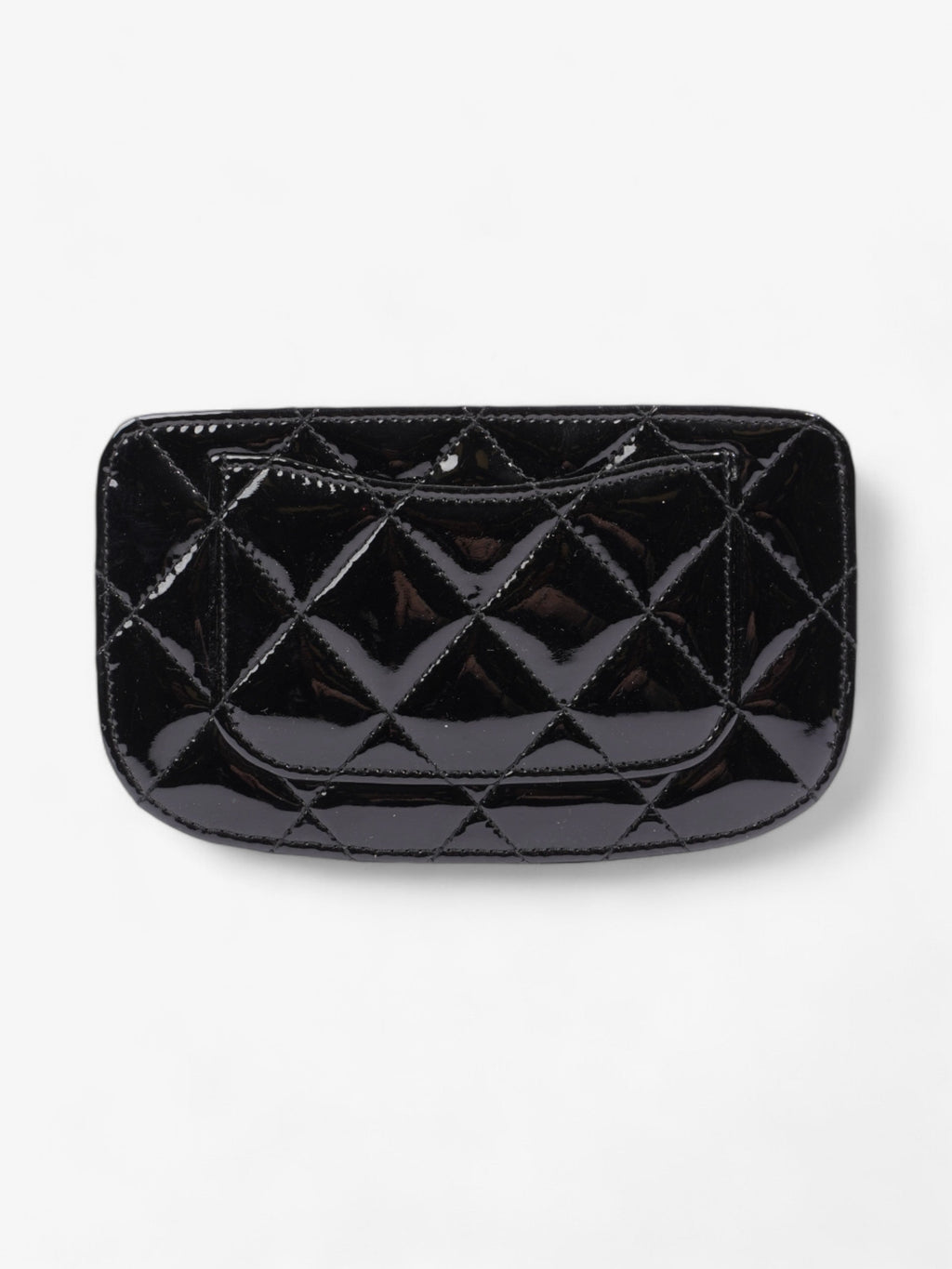 Chanel CC  Holder Black Patent Leather