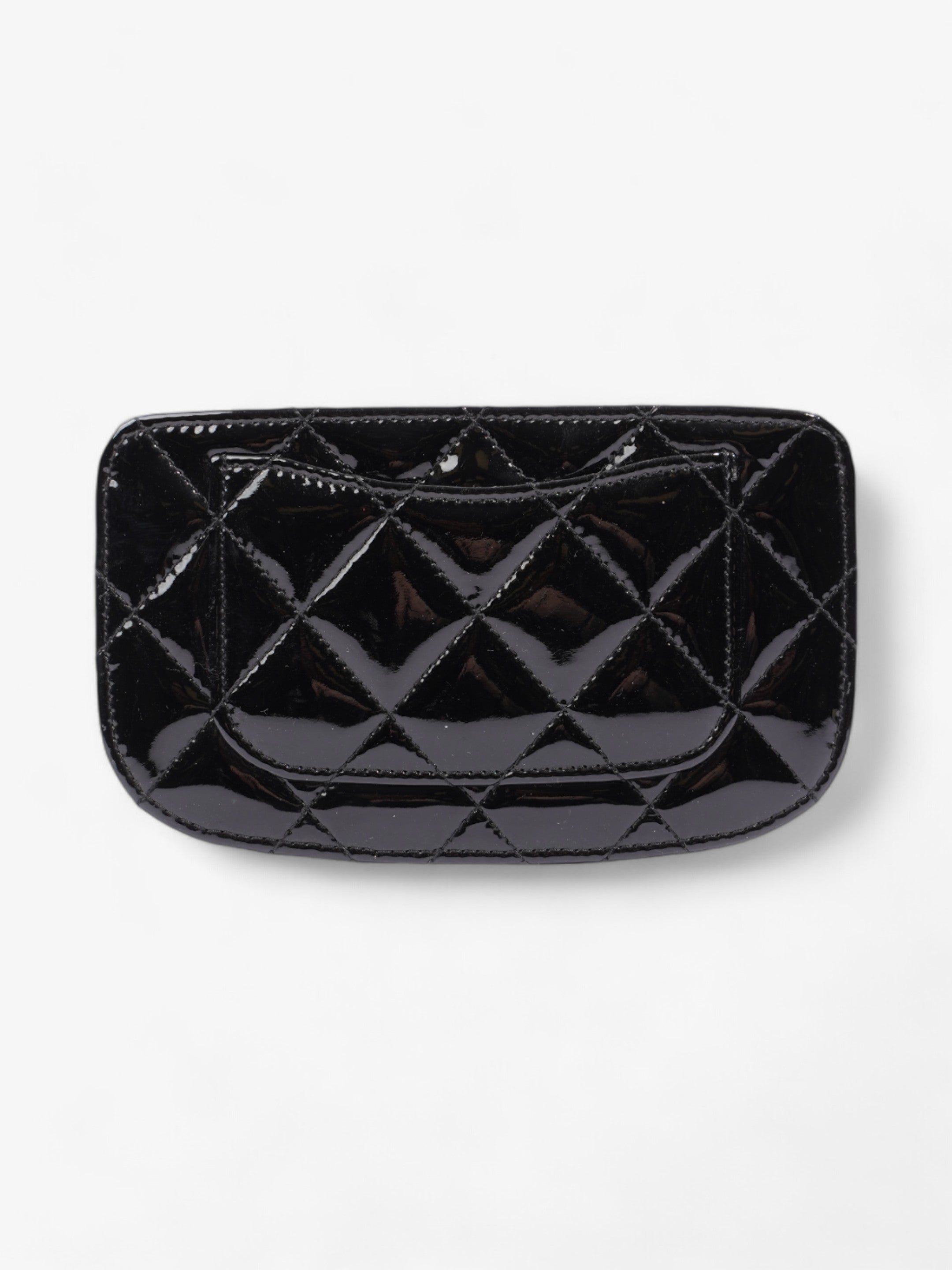 Chanel CC  Holder Black Patent Leather