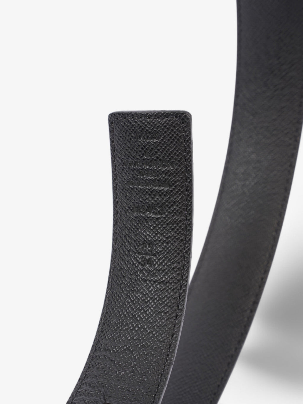 Louis Vuitton LV Initiales Reversible Belt Monogram / Gold / Black Coated Canvas 85cm / 34"