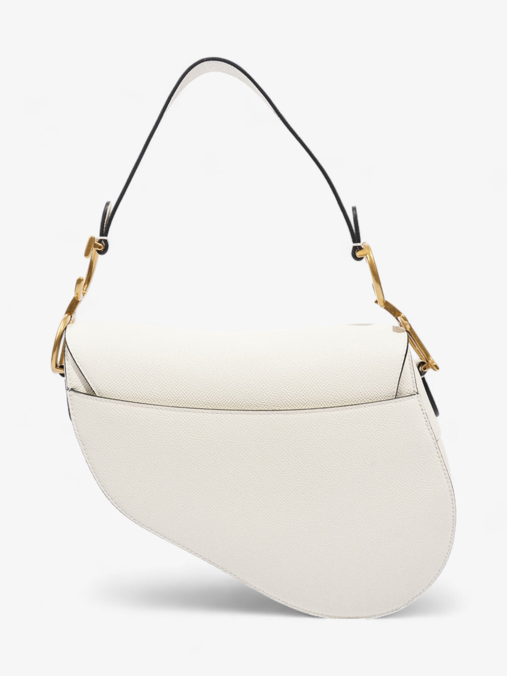 Christian Dior Saddle Cream Calfskin Leather N/A