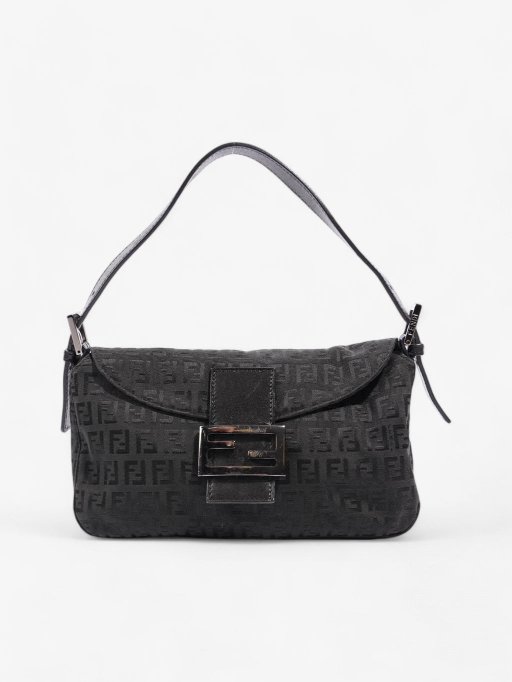 Fendi Baguette Black Canvas