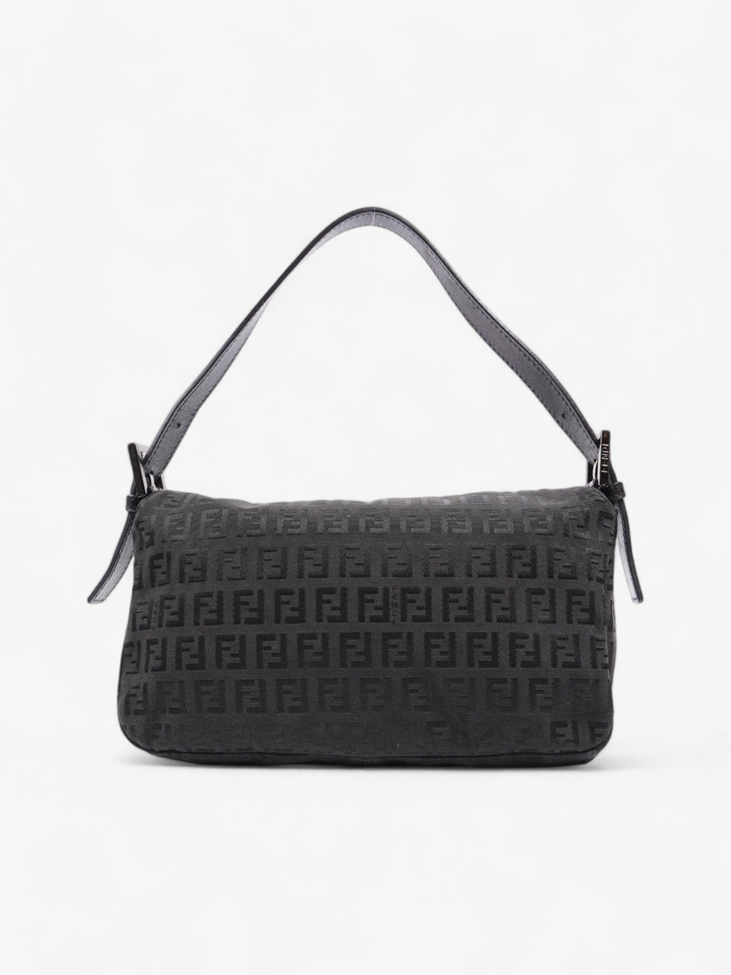 Fendi Baguette Black Canvas