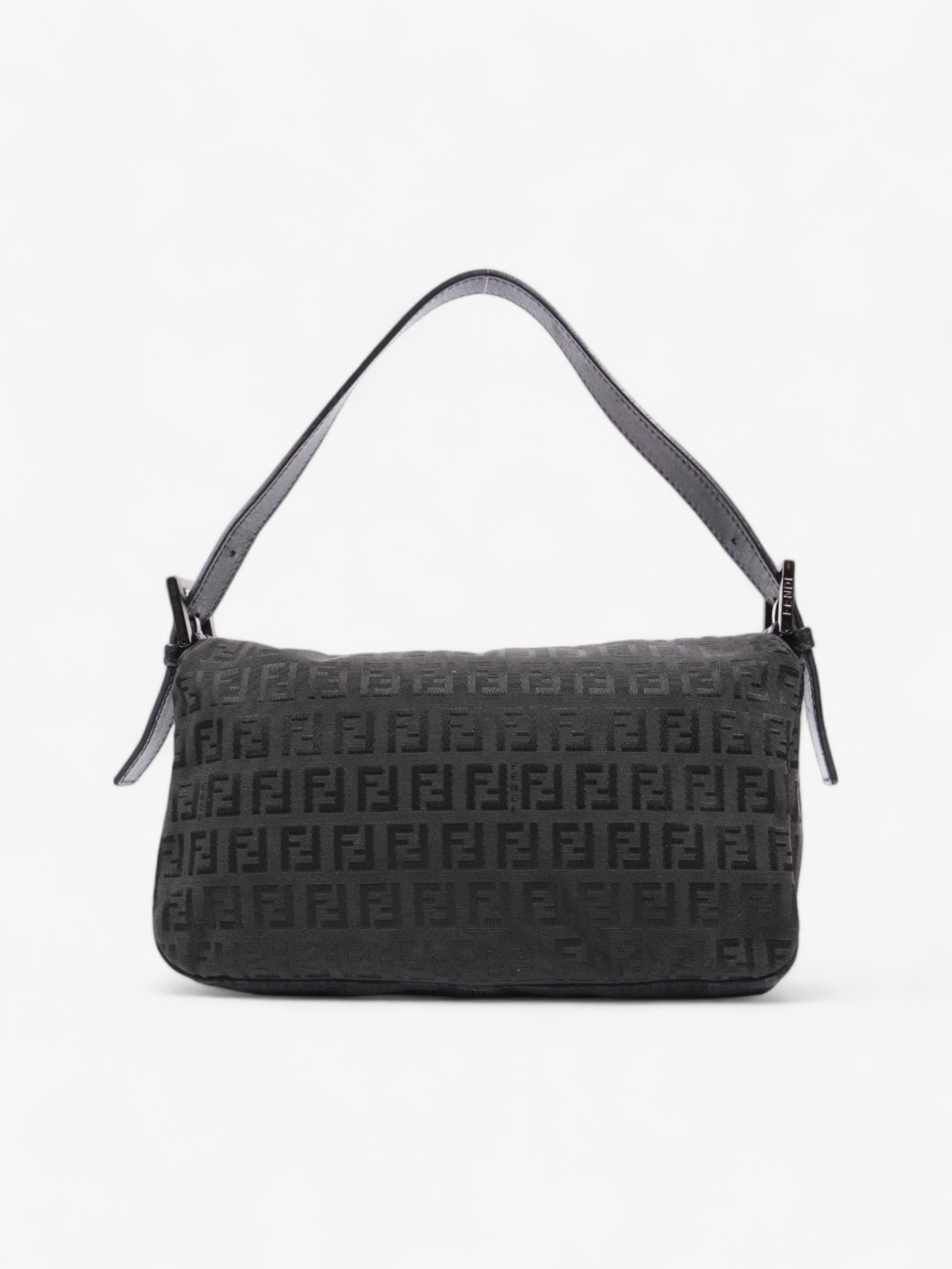 Fendi Baguette Black Canvas
