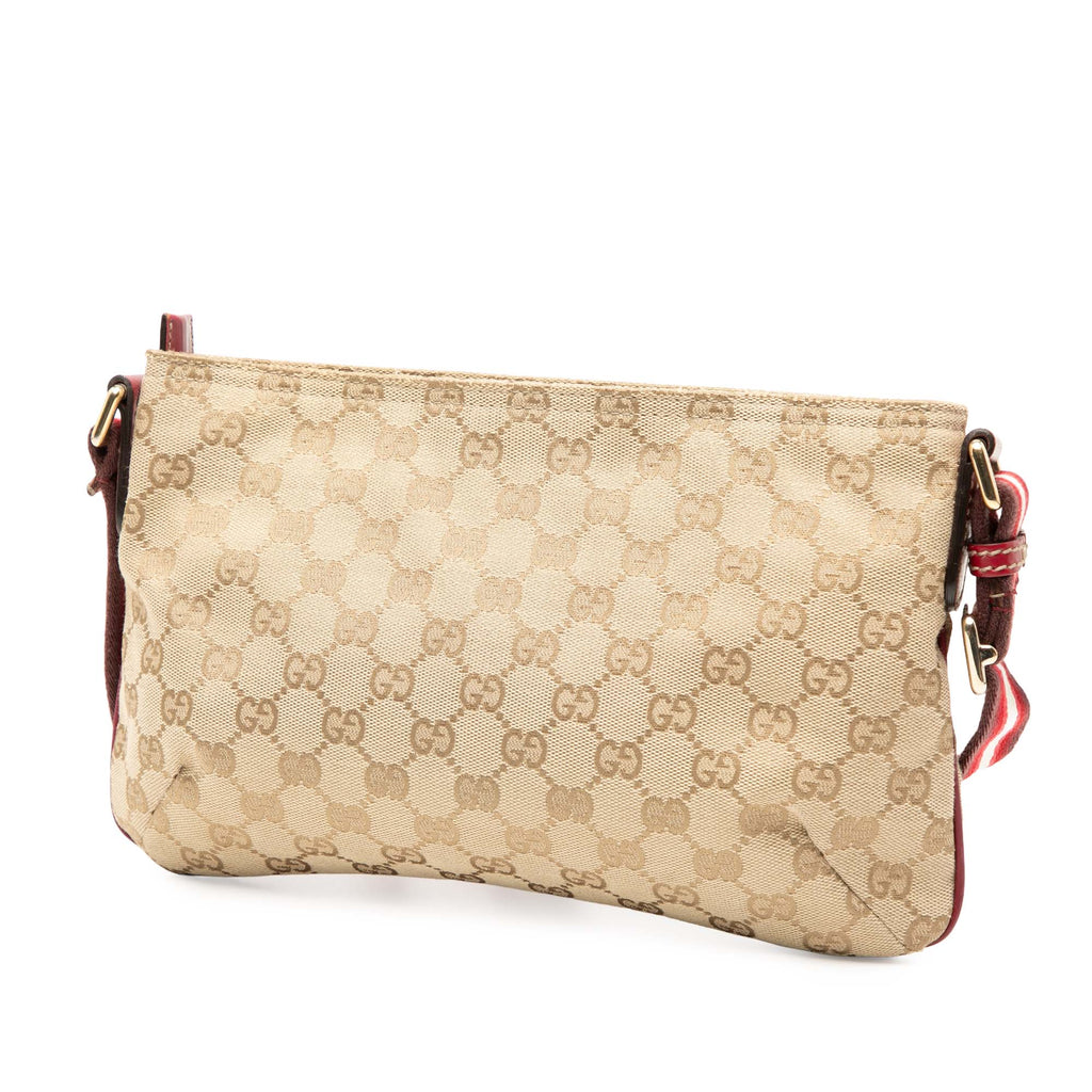 Web Strap Messenger Bag GG Canvas Small