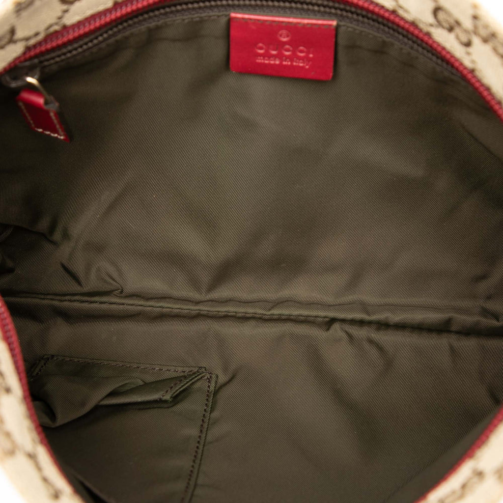 Web Strap Messenger Bag GG Canvas Small