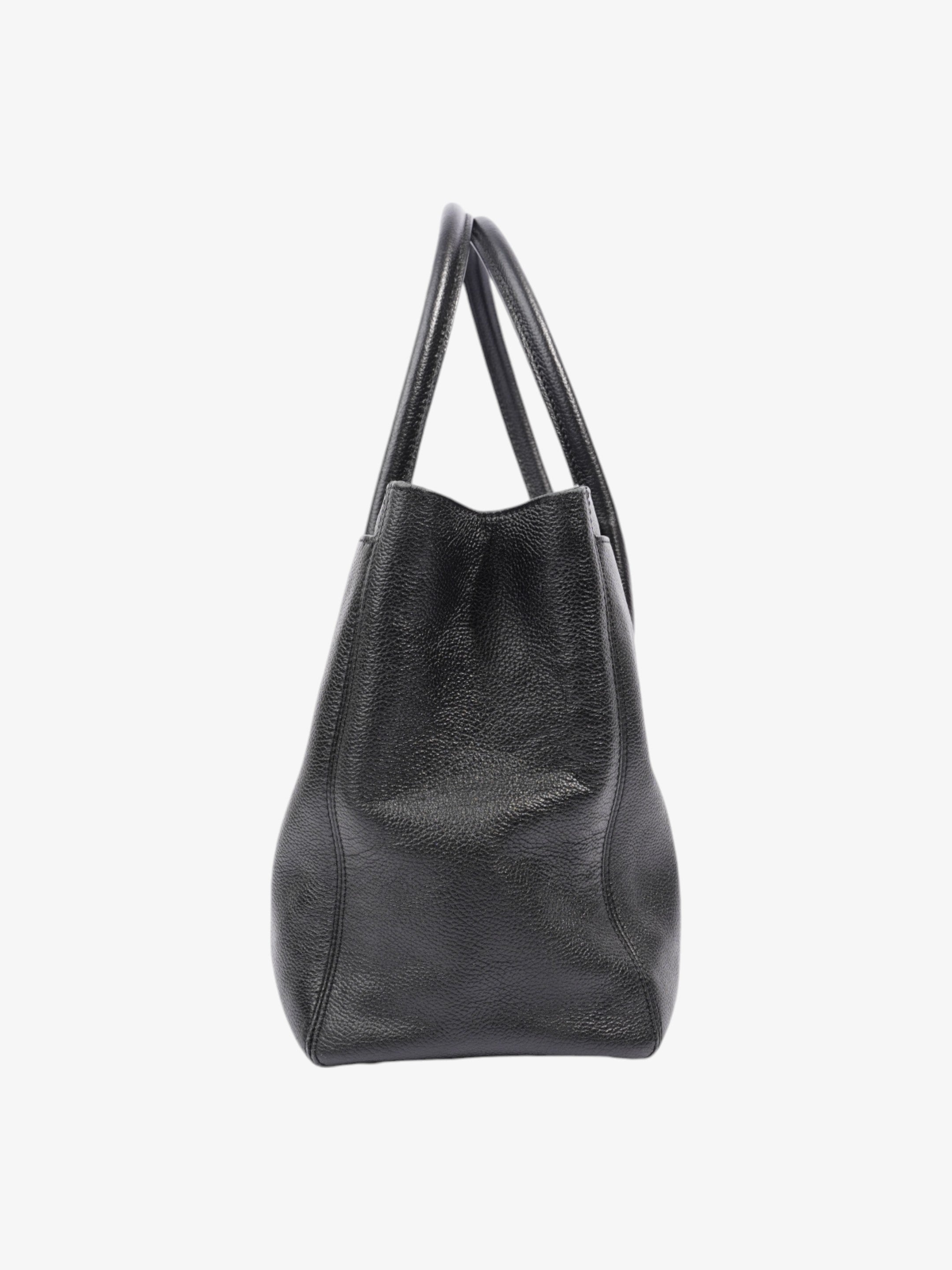 Chanel Executive Tote Bag Black Caviar Leather