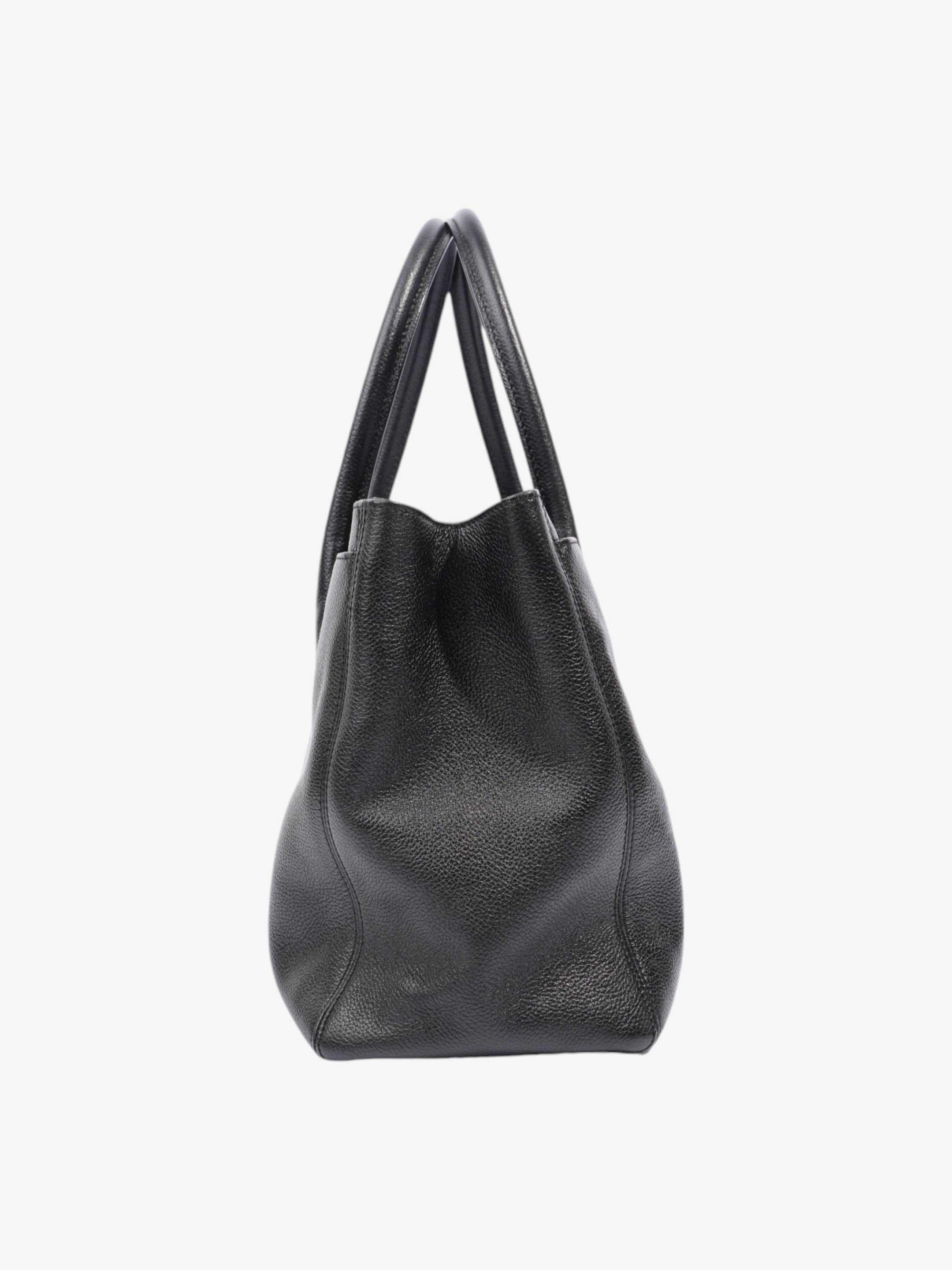 Chanel Executive Tote Bag Black Caviar Leather