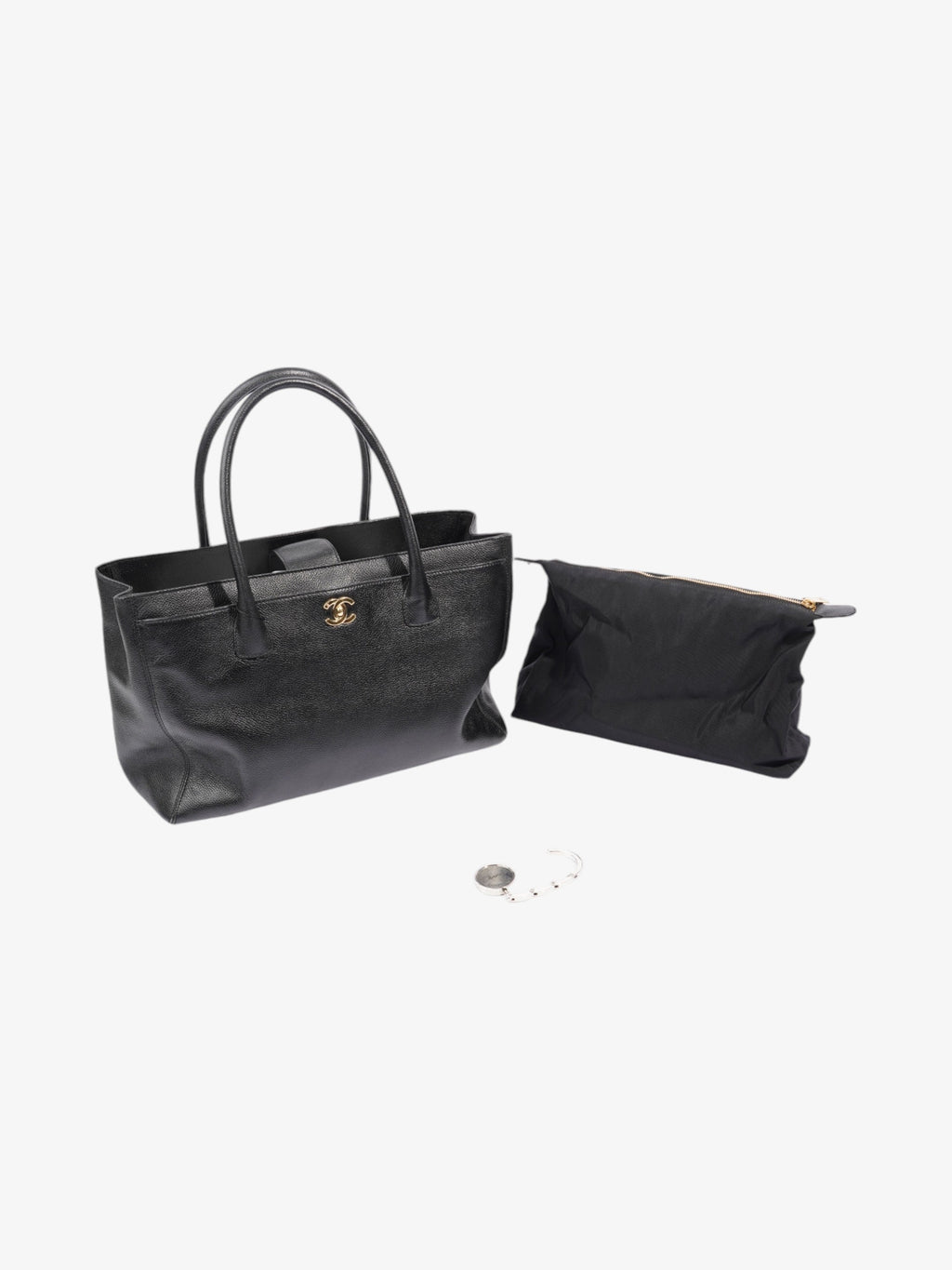 Chanel Executive Tote Bag Black Caviar Leather