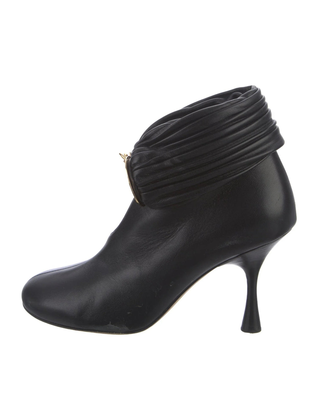 LOEWE BRACELET 90 LAMBSKIN LEATHER ANKLE BOOTS