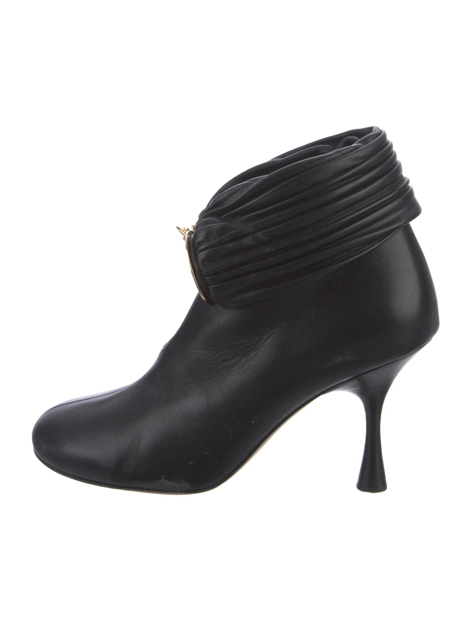 LOEWE BRACELET 90 LAMBSKIN LEATHER ANKLE BOOTS