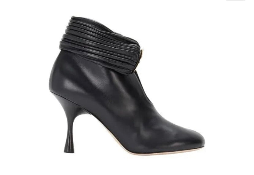 LOEWE BRACELET 90 LAMBSKIN LEATHER ANKLE BOOTS