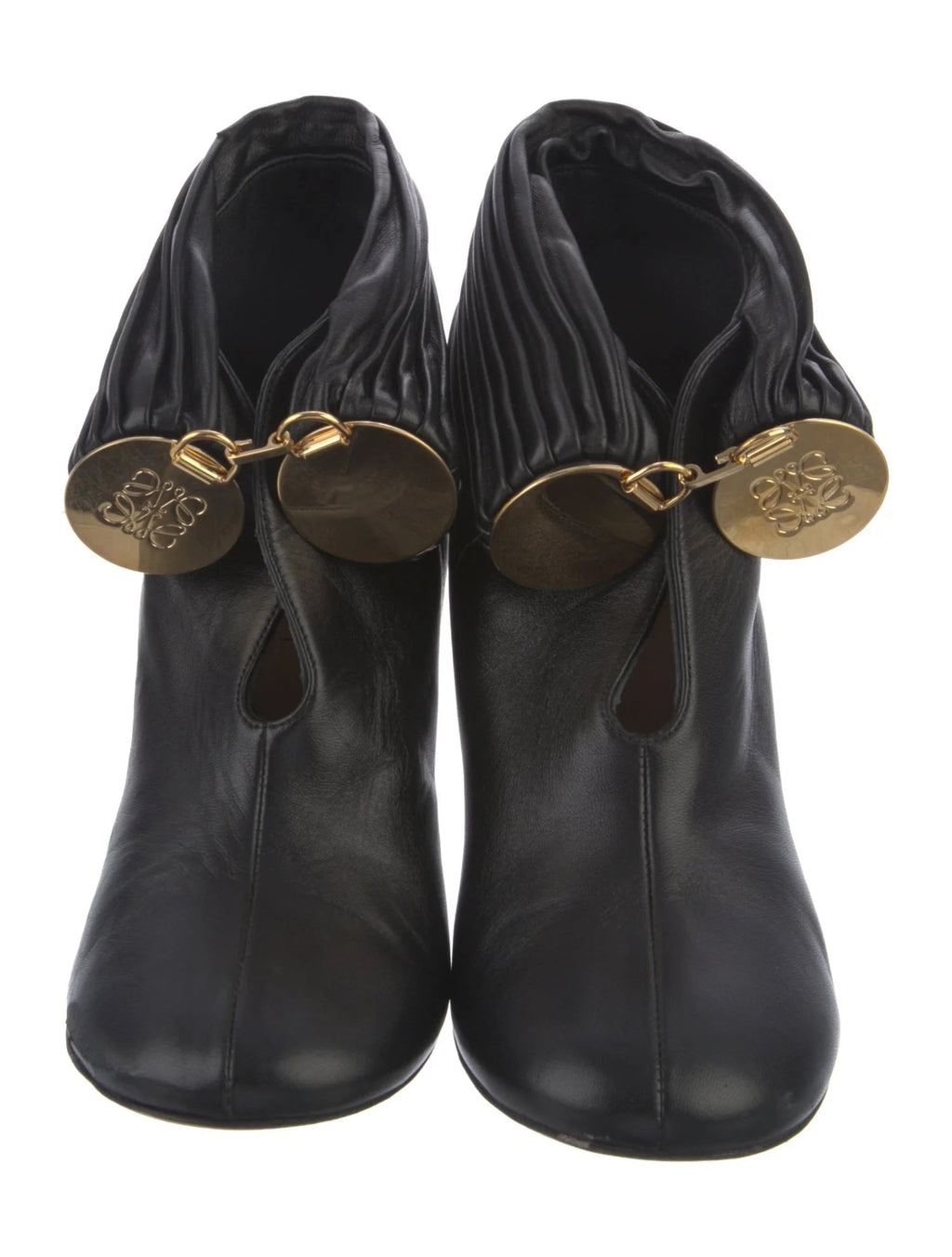 LOEWE BRACELET 90 LAMBSKIN LEATHER ANKLE BOOTS
