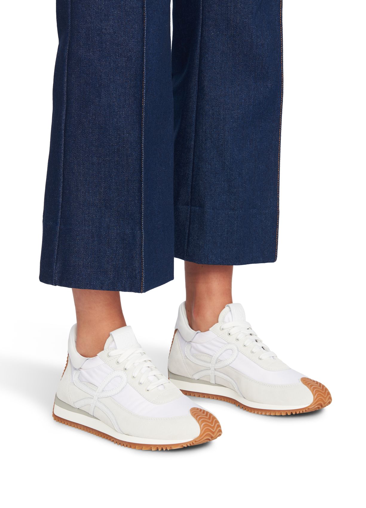 LOEWE FLOW SUEDE RUNNER SNEAKERS