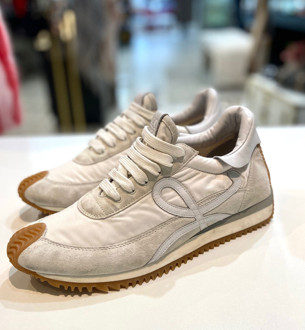 LOEWE FLOW SUEDE RUNNER SNEAKERS