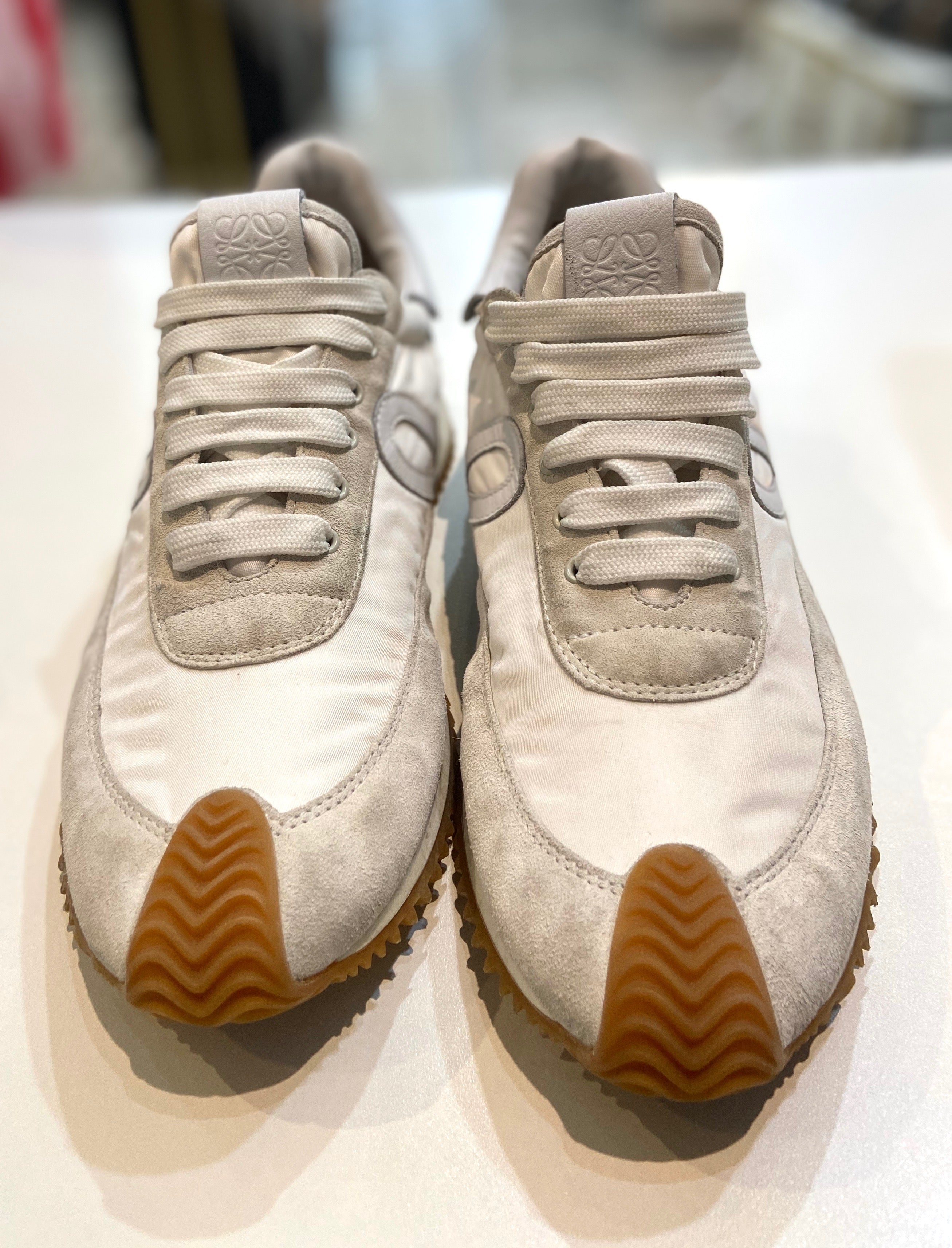LOEWE FLOW SUEDE RUNNER SNEAKERS