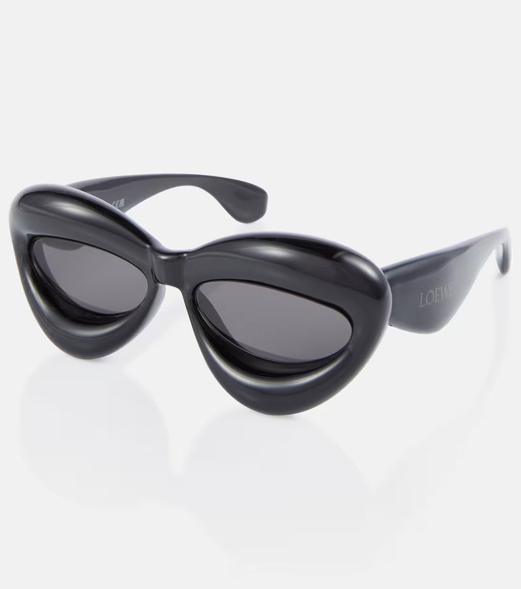 LOEWE INFLATED CAT EYE SUNGLASSES