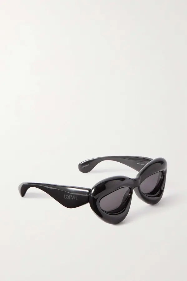 LOEWE INFLATED CAT EYE SUNGLASSES
