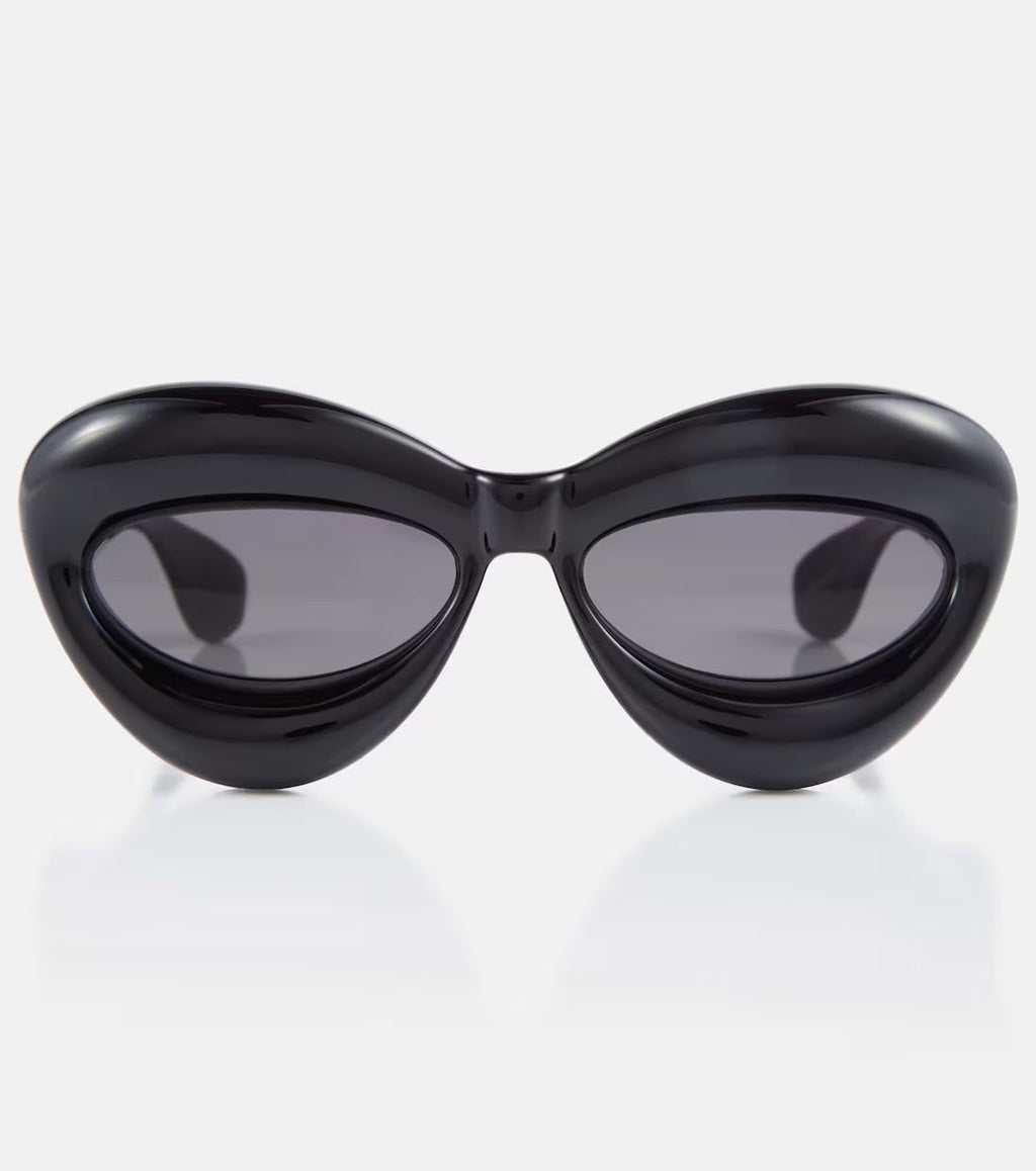 LOEWE INFLATED CAT EYE SUNGLASSES
