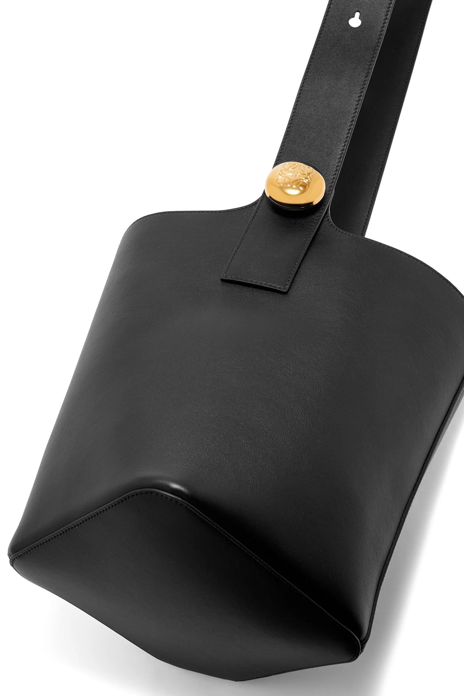 LOEWE MEDIUM SOFT PEBBLED CALFSKIN BUCKET BAG