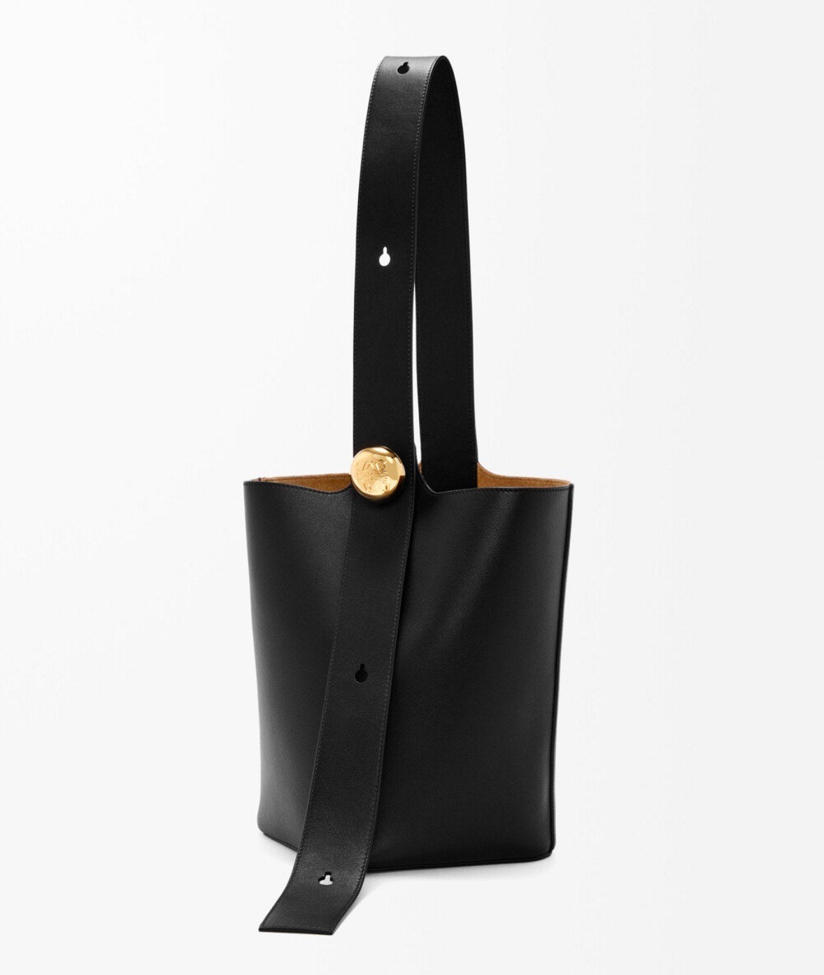 LOEWE MEDIUM SOFT PEBBLED CALFSKIN BUCKET BAG