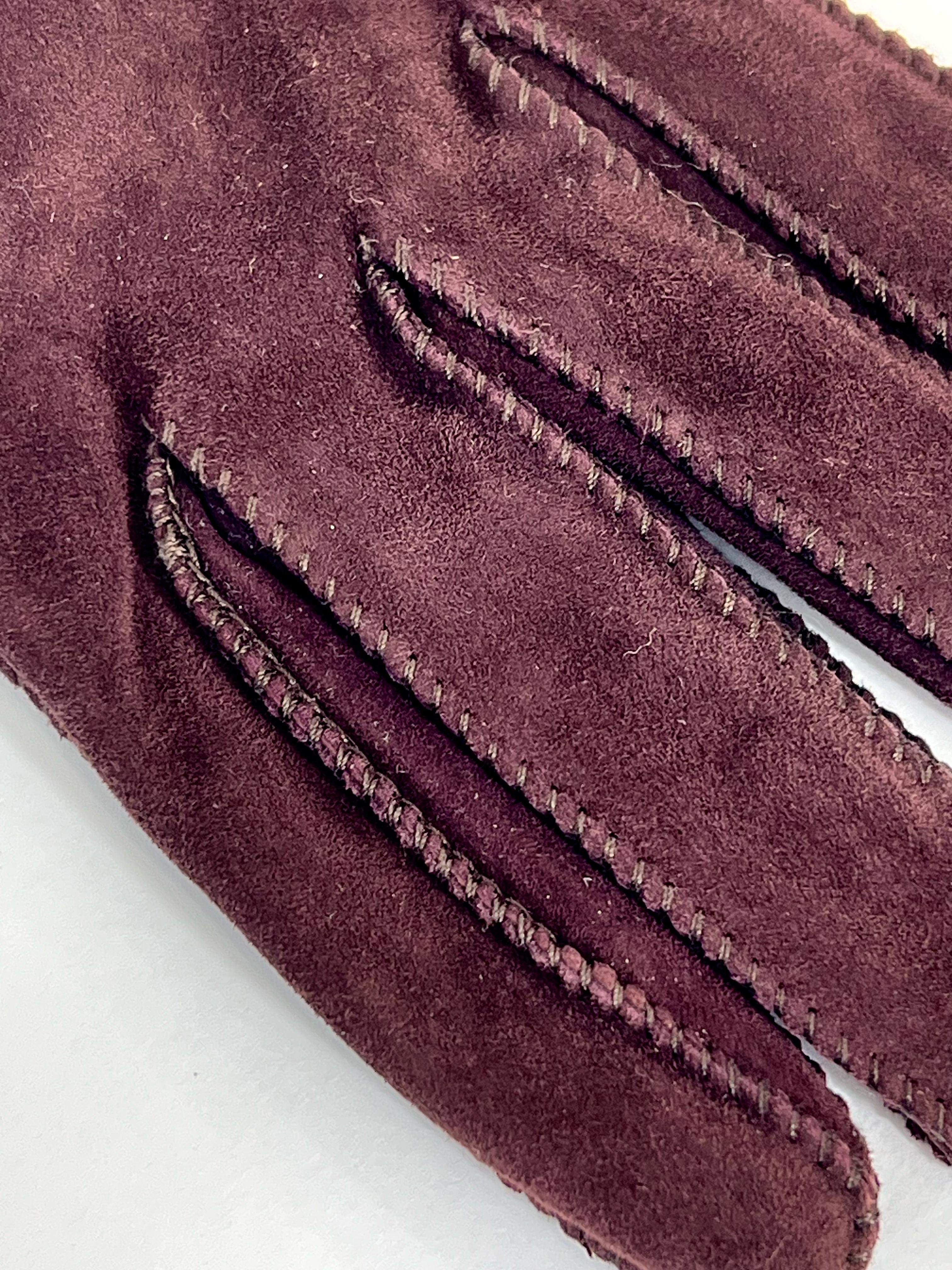 LORO PIANA SUEDE GLOVES