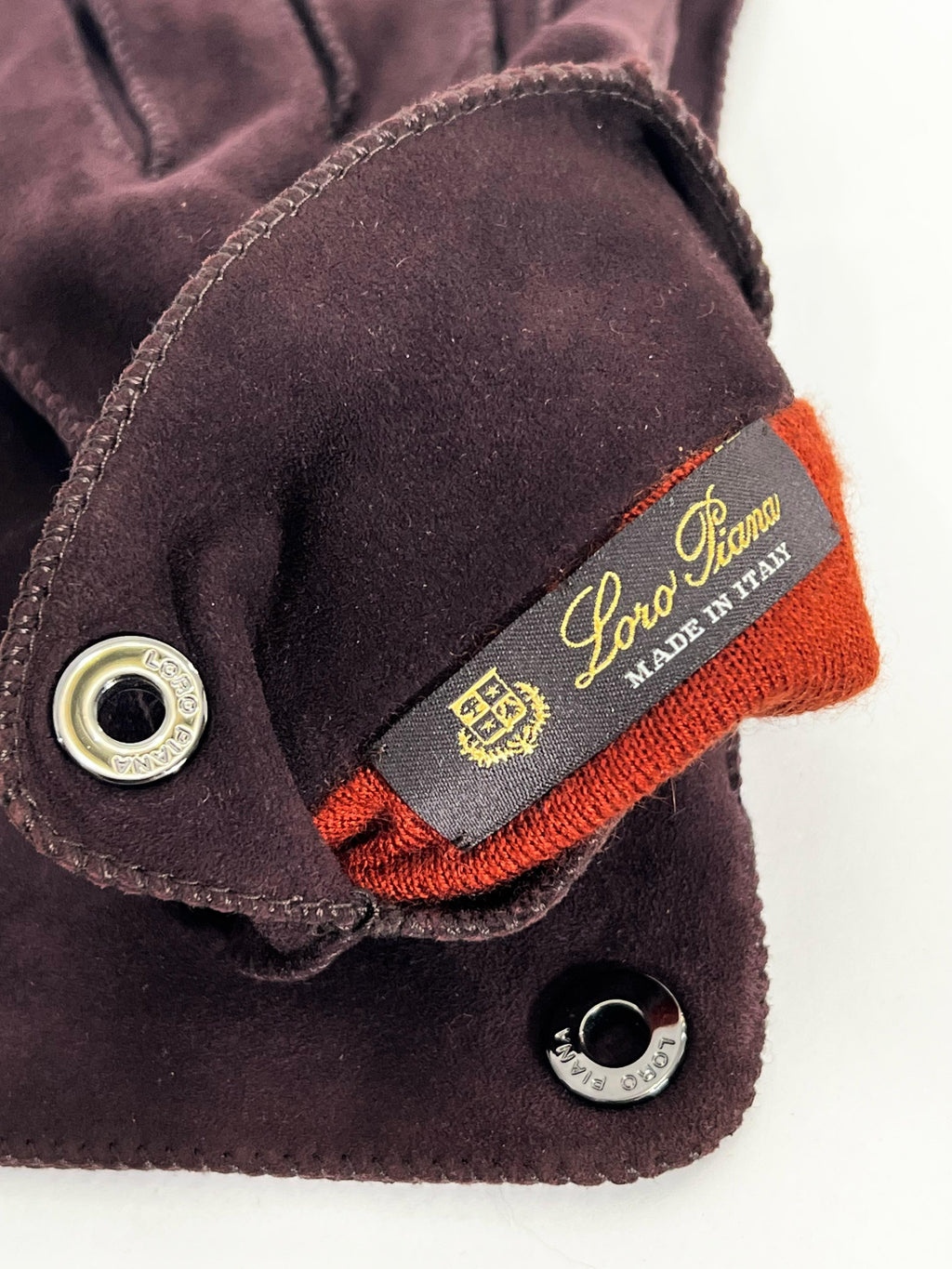 LORO PIANA SUEDE GLOVES