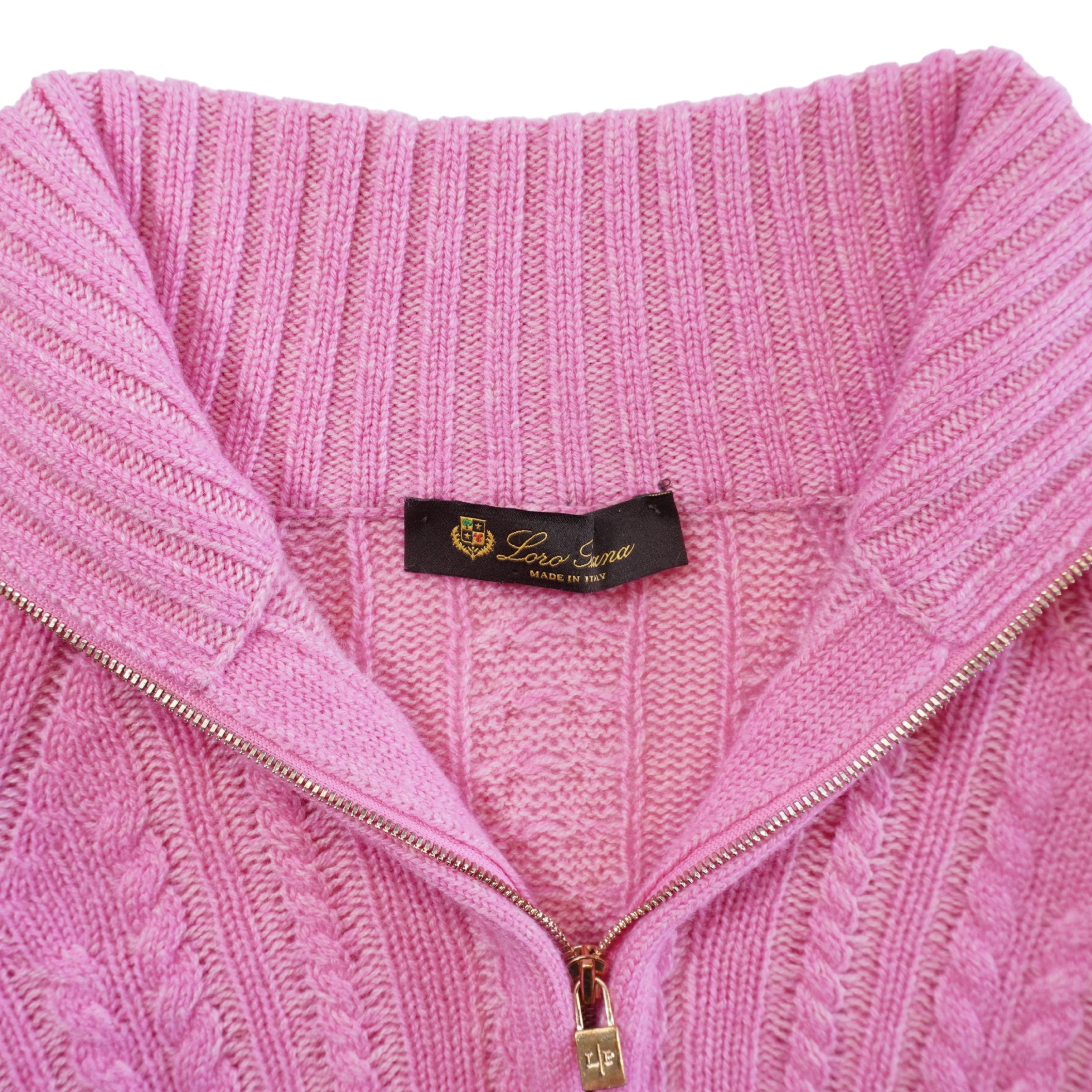 Loro Piana Cashmere Half-Zip Sweater - Women's 42
