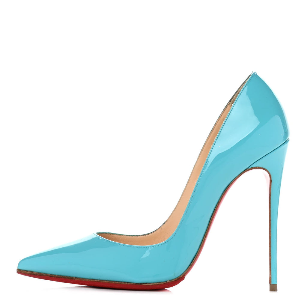 CHRISTIAN LOUBOUTIN SO KATE 120 PATENT LEATHER PUMPS