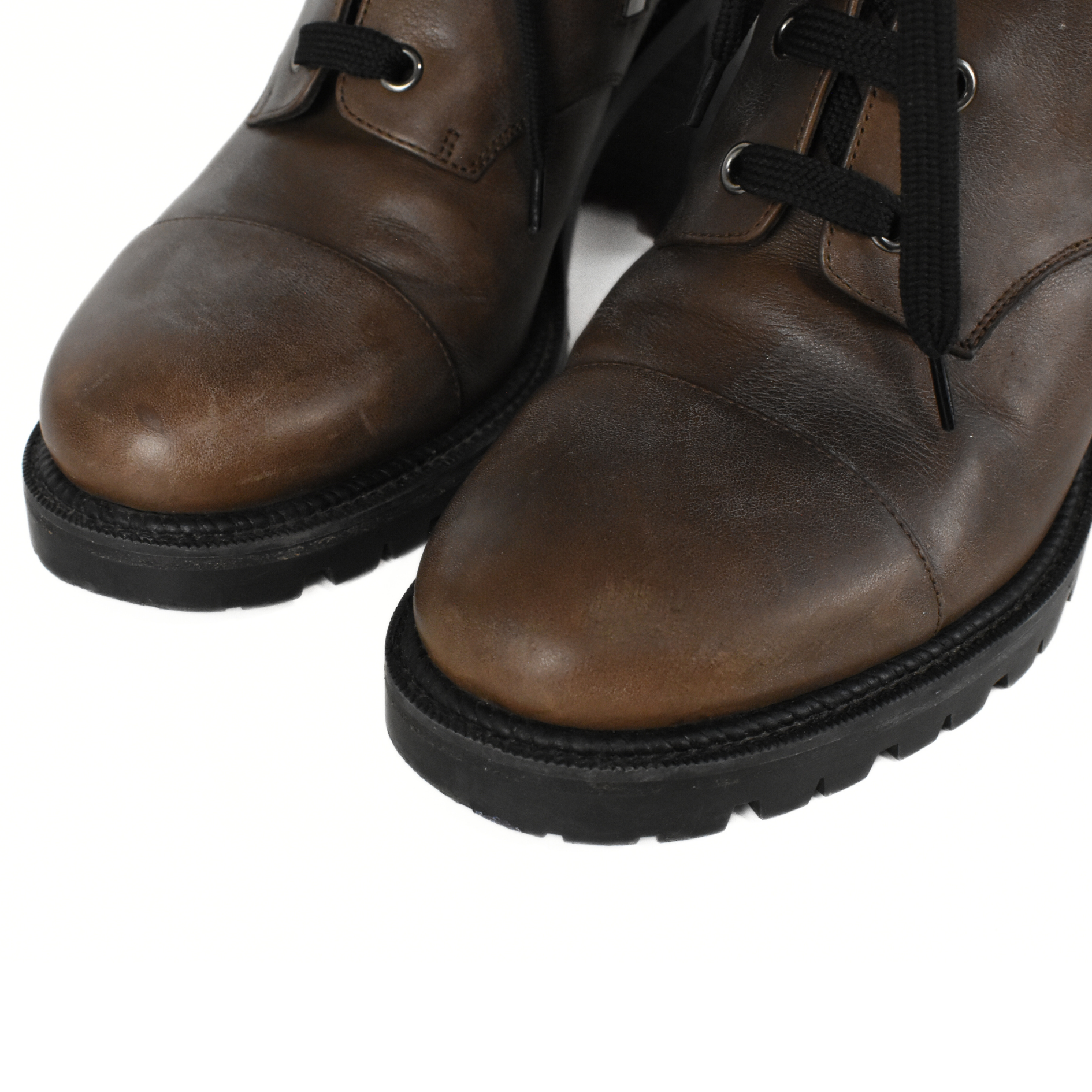 Christian Louboutin 'En Hiver' Combat Boots - Women's 39.5