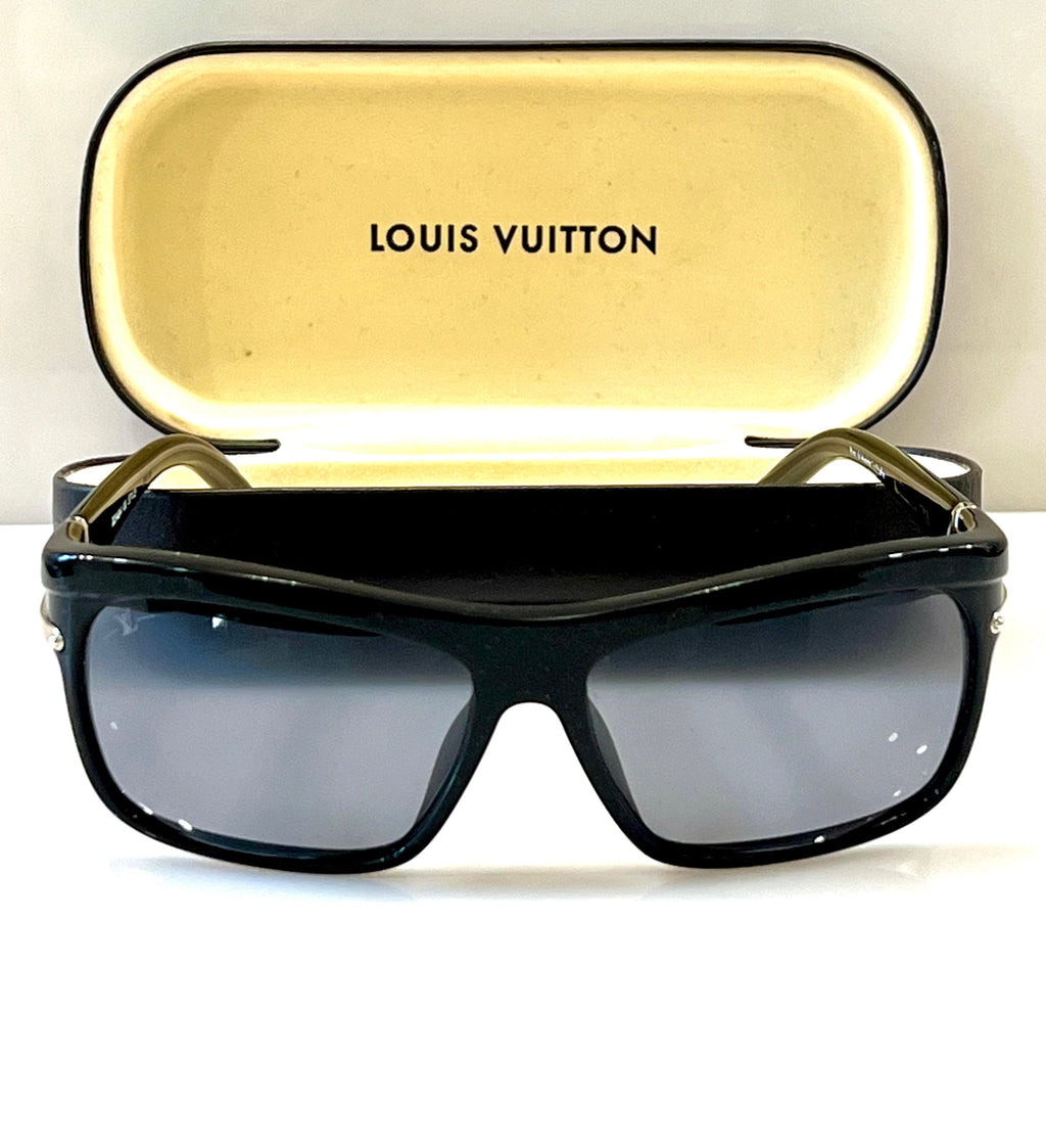 LOUIS VUITTON ACETATE DAHLIA CARRE SUNGLASSES