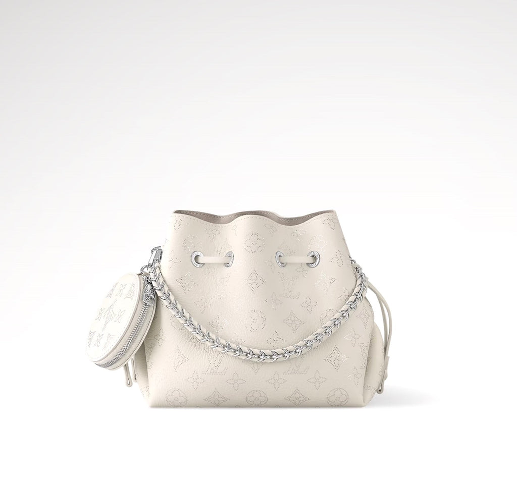 LOUIS VUITTON BELLA MAHINA PERFORATED CALFSKIN LEATHER BAG