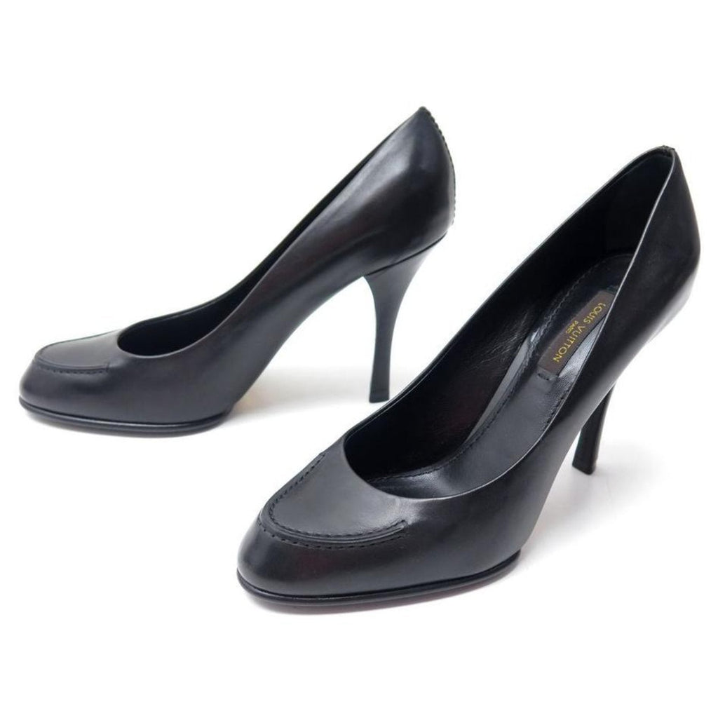 LOUIS VUITTON CALFSKIN LEATHER SPLENDID PUMPS