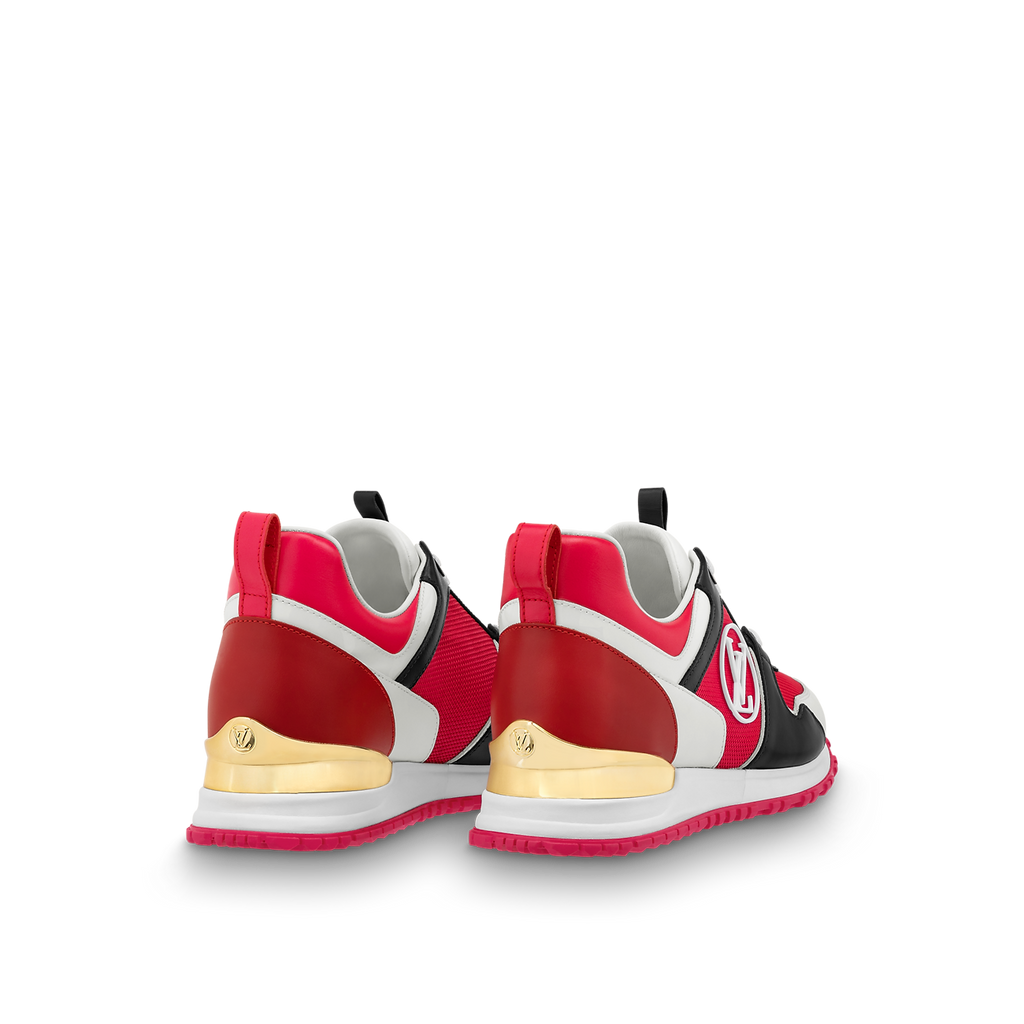 LOUIS VUITTON CALFSKIN LEATHER RUN AWAY SNEAKERS