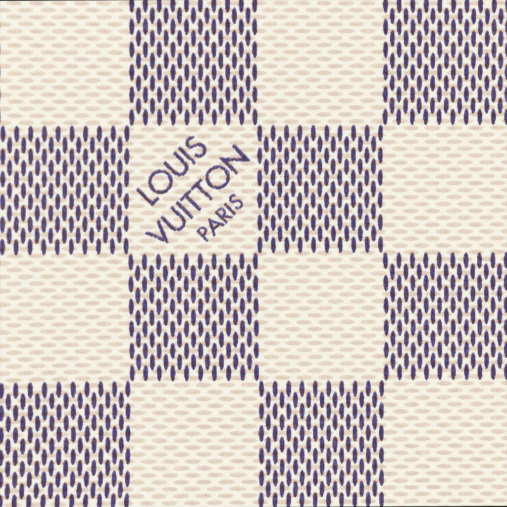 LOUIS VUITTON DAMIER AZUR NEVERFULL POCHETTE ROSE BALLERINE