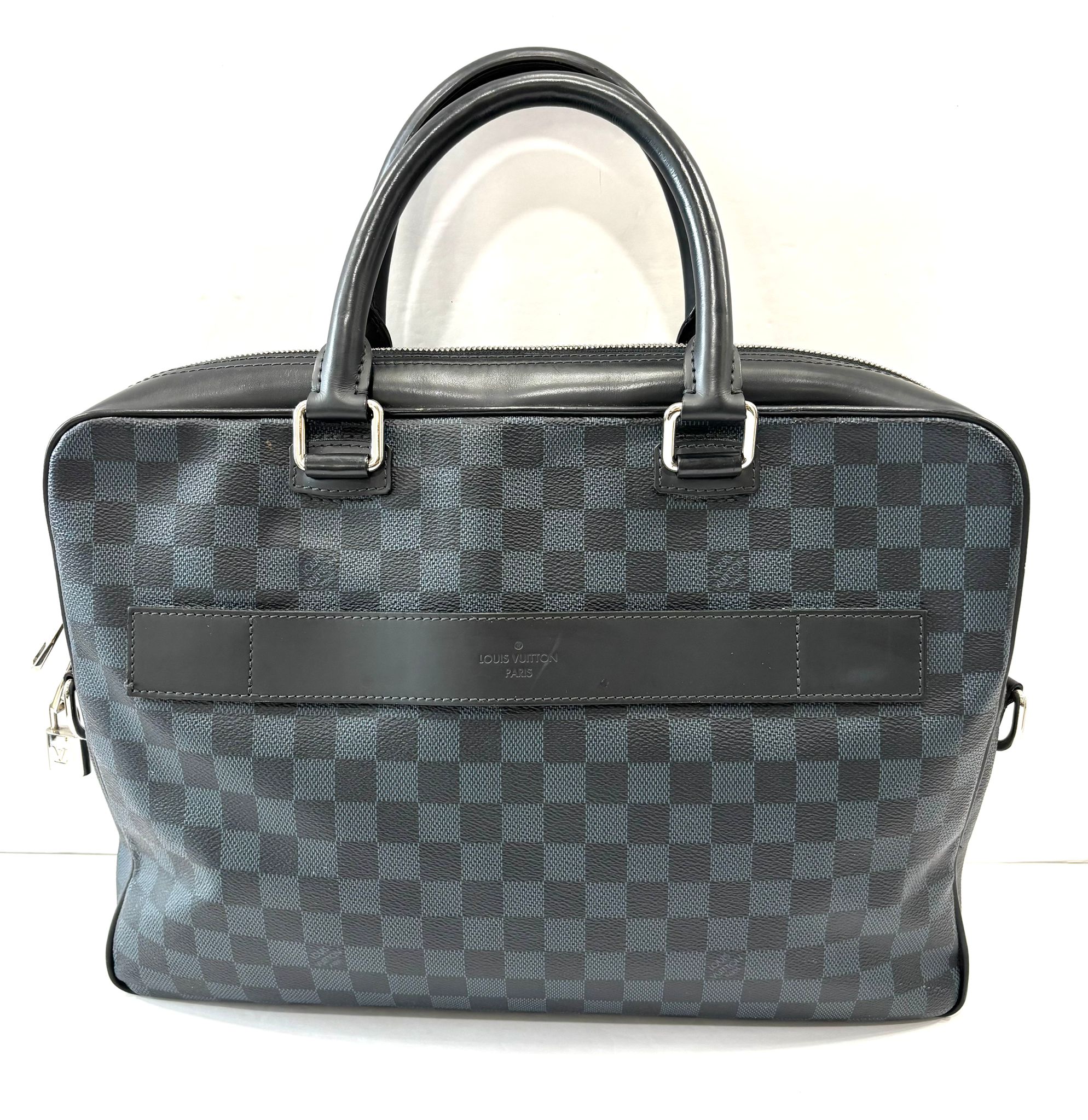 LOUIS VUITTON DAMIER COBALT PORTE-DOCUMENT BAG