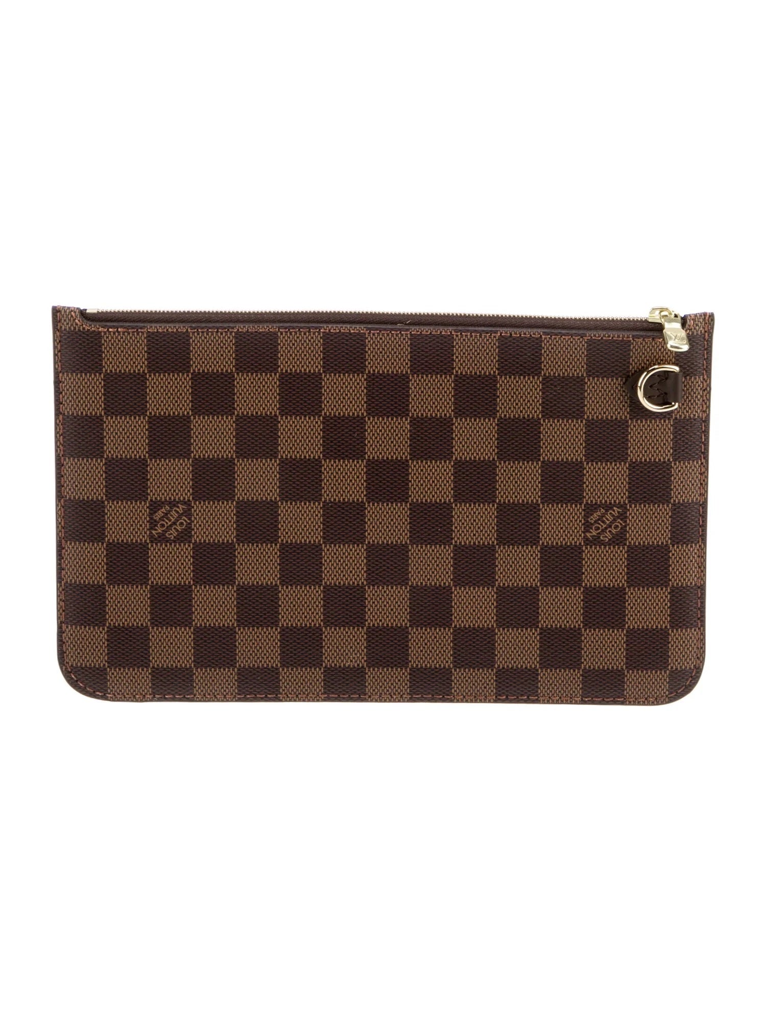 LOUIS VUITTON DAMIER EBENE NEVERFULL POCHETTE