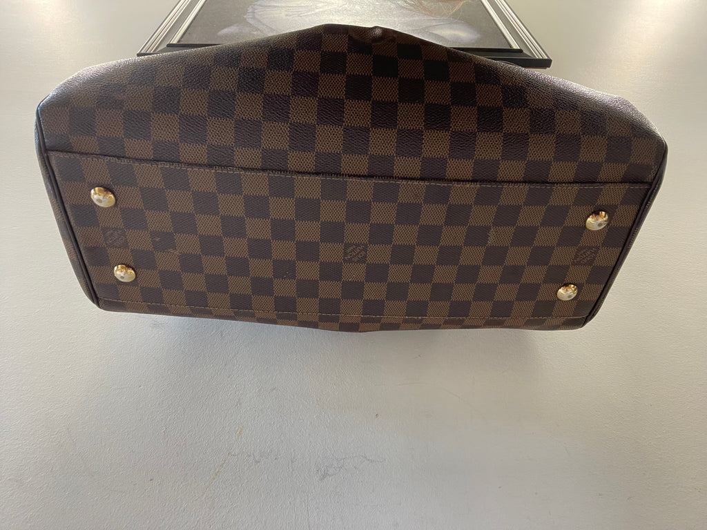 LOUIS VUITTON DAMIER EBENE TREVI GM BAG